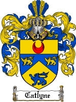 Catlyne coat of arms family crest download