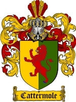 Cattermole coat of arms family crest download