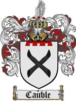Cauble coat of arms family crest download