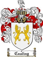 Cauling coat of arms family crest download