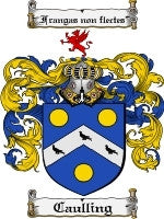 Caulling coat of arms family crest download