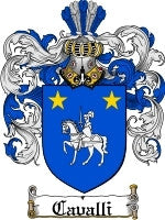 Cavalli coat of arms family crest download