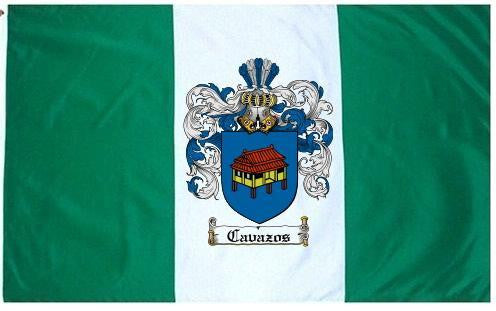 Cavazos Coat of Arms Flag / Family Crest Flag – Family Crests