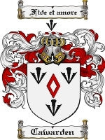 Cawarden coat of arms family crest download