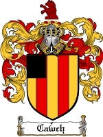 Cawch coat of arms family crest download