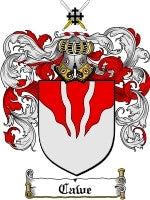 Cawe coat of arms family crest download