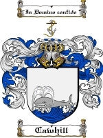 Cawhill coat of arms family crest download