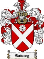Cawrey coat of arms family crest download