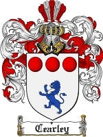 Cearley coat of arms family crest download