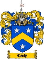 Ceely coat of arms family crest download