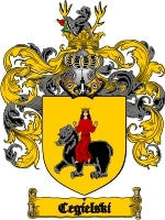 Cegielski coat of arms family crest download