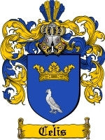 Celis coat of arms family crest download