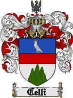 Celli coat of arms family crest download