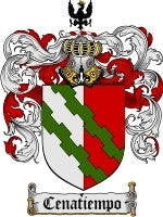 Cenatiempo coat of arms family crest download