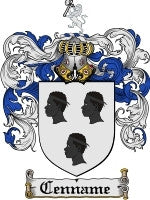 Cenname coat of arms family crest download