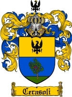 Cerasoli coat of arms family crest download