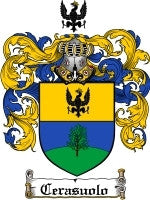 Cerasuolo coat of arms family crest download