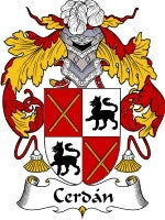 Cerdan coat of arms family crest download