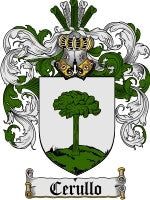 Cerullo coat of arms family crest download