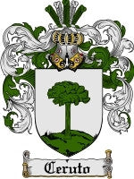 Ceruto coat of arms family crest download
