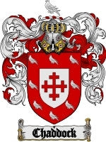 Chaddock coat of arms family crest download