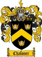 Chaloner coat of arms family crest download