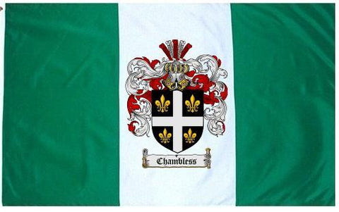 Chambless family crest coat of arms flag