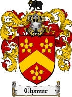 Chamer coat of arms family crest download