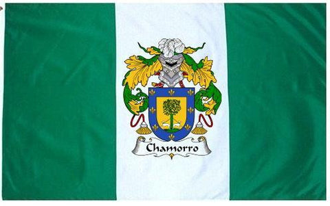 Chamorro family crest coat of arms flag