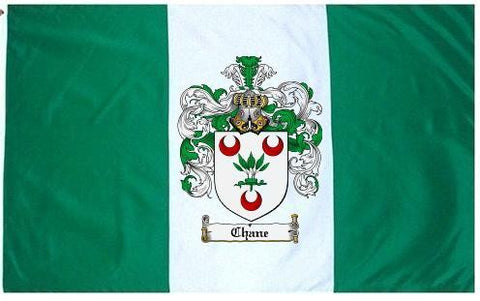 Chane family crest coat of arms flag
