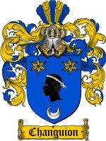 Changuion coat of arms family crest download