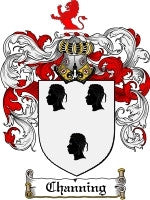 Channing coat of arms family crest download