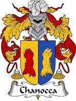 Chanocca coat of arms family crest download