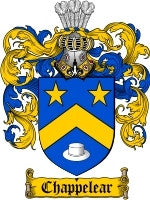 Chappelear coat of arms family crest download