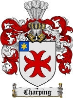 Charping coat of arms family crest download
