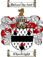 Chartright coat of arms family crest download