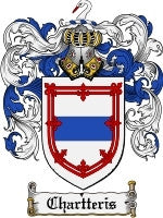 Chartteris coat of arms family crest download