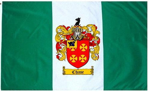 Chase family crest coat of arms flag