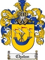Chatan coat of arms family crest download