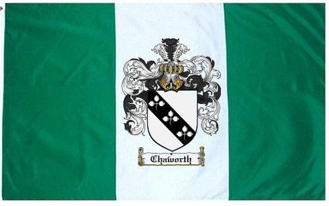 Chaworth family crest coat of arms flag