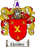 Cheeshire coat of arms family crest download
