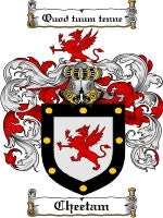 Cheetam coat of arms family crest download