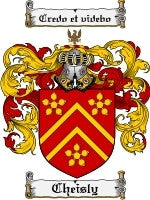 Cheisly coat of arms family crest download