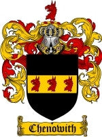 Chenowith coat of arms family crest download