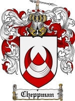Cheppman coat of arms family crest download
