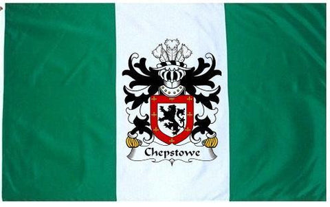 Chepstowe family crest coat of arms flag