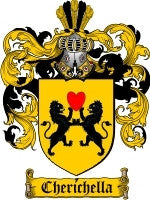 Cherichella coat of arms family crest download