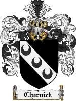 Chernick coat of arms family crest download