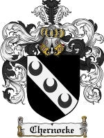 Chernocke coat of arms family crest download