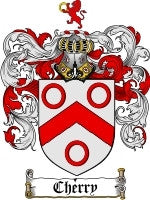 Cherry coat of arms family crest download